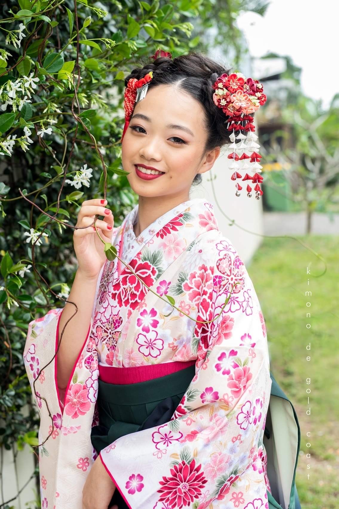 Celebratory Professional Kimono Dressing Photoshoot in QLD | Travel Japan
